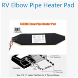 RV Elbow Pipe Heater Pad