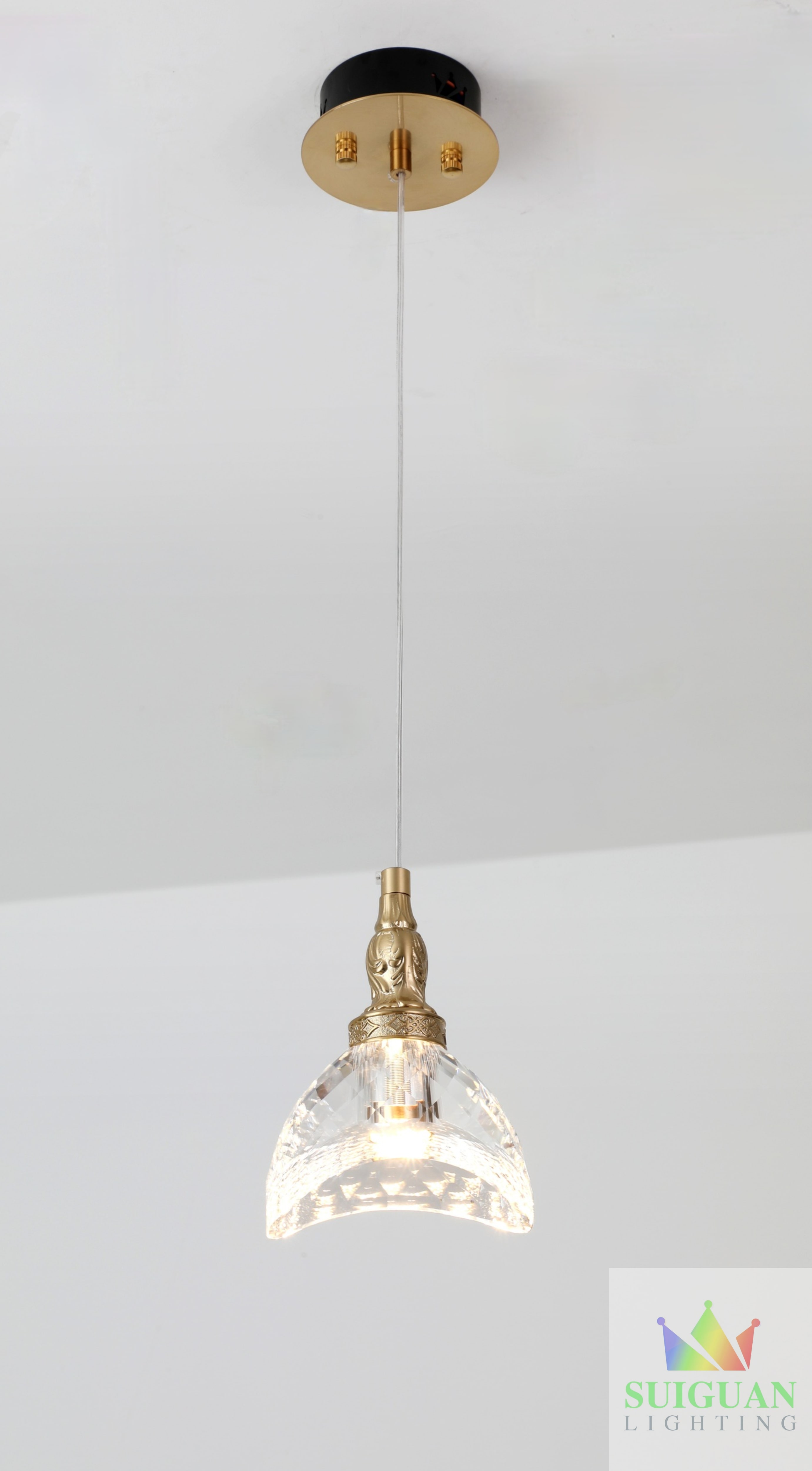 Dining Decorative Pendant Lamp K9 Crystal