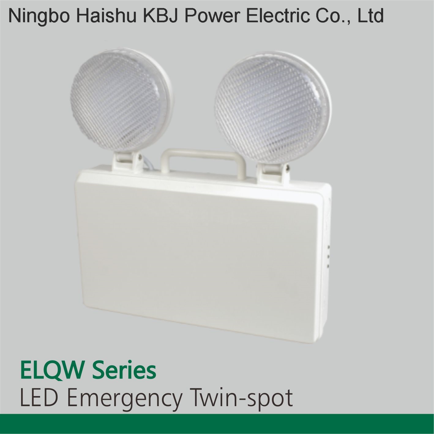 ELQW LED Emergency Twin Spot