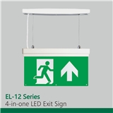 EL-12 4-in-one Maintained Emergency Exit Sign