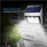 Factory direct solar outdoor human body induction light 20 45LED garden light solar wall light corri