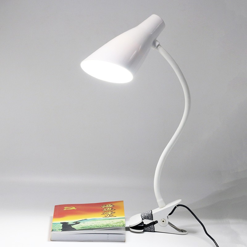 lampshade led nail table lamp 7W clip professional led desk lamp