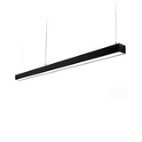 Hot Sale High Performance Black 40W Led Office Linear Pendant Light Led Hanging Light