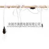 Textile Power Cable With Plug