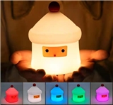 New style Lamp For Children Baby Kids Bedside Silicone Christmas House colorful night light