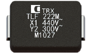 SMD-Y2 series capacitor Y5V material capacity 1500-2200PF