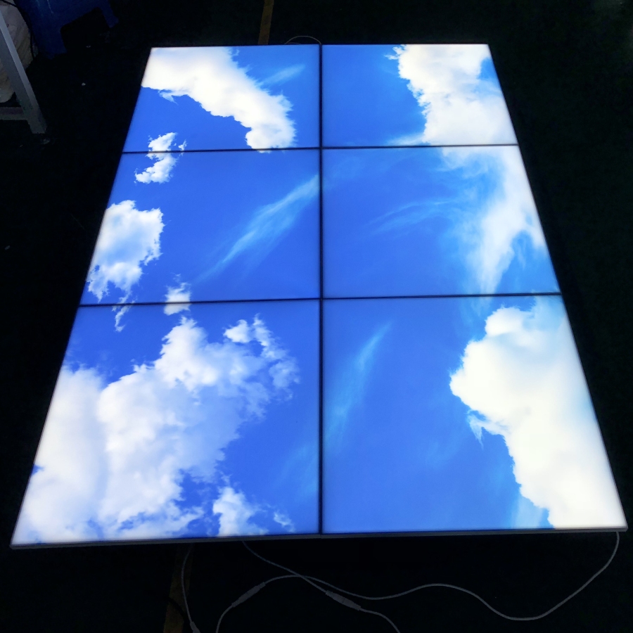 Artificial Skylight panel 595X595mm 40w Frameless LED Panel Light led flat panel