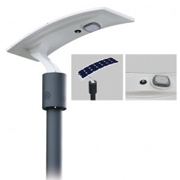 15W LED Solar Garden Light with Flexible Solar Panel and motion sensor SOLAR LIGHT