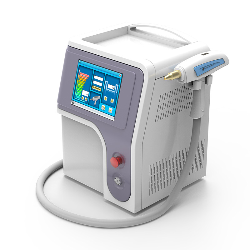 Portable Q-switch Nd:YAG Laser Tattoo Removal Pigmentation Removal Carbon Peeling Machine