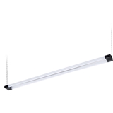 Linkable led shop light tube light fixture for garage flush mounted pendant light