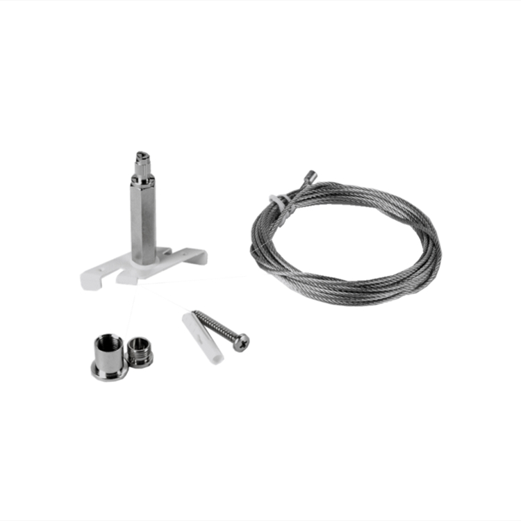 POWERGEAR 48V PRO-EZN148 Low Voltage System EZClick Ceiling Mount Suspension Kit With Wire