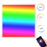 Wifi Remote Control Dimmable Smart RGB CCT RGBW RGBCW Led Ceiling Panel Light