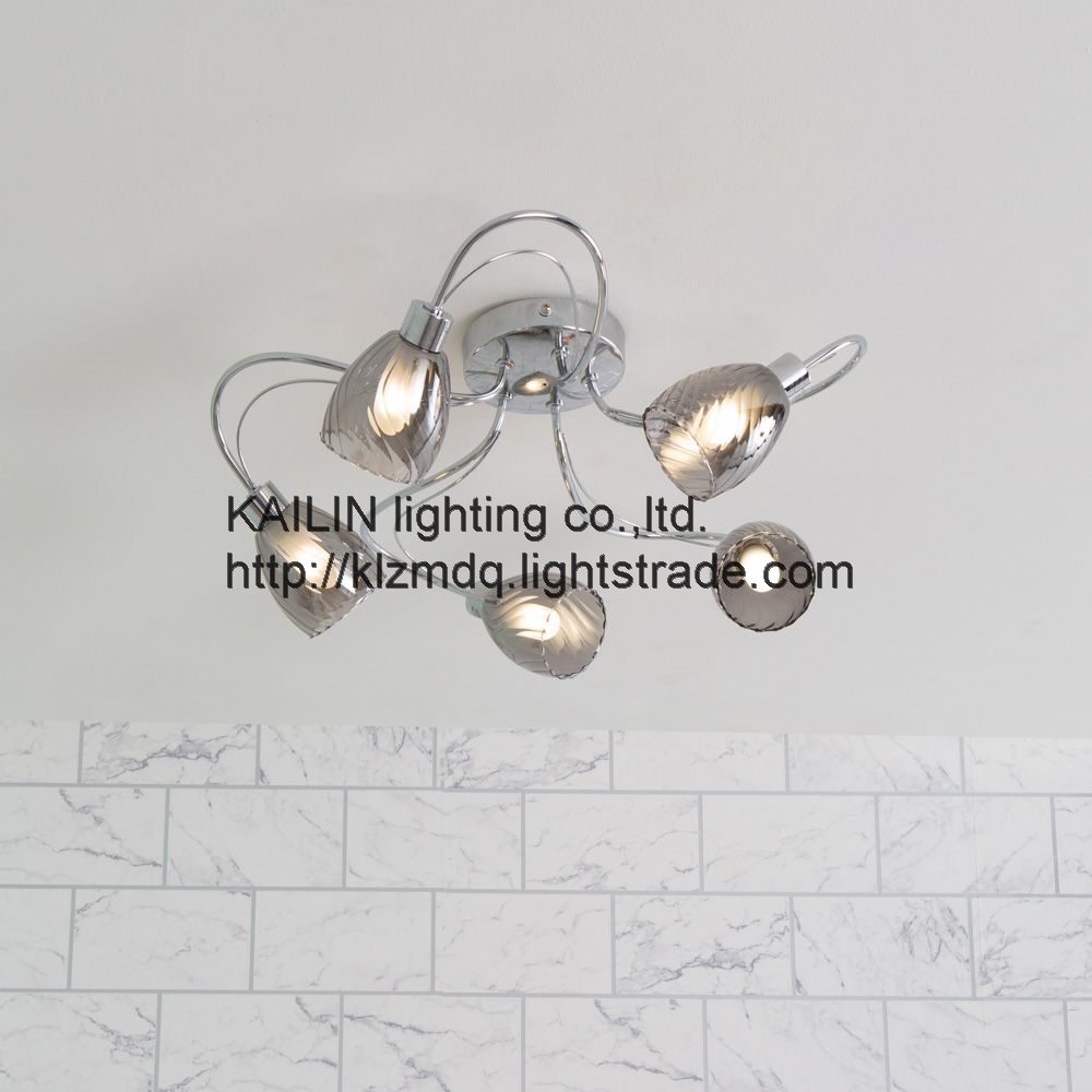 Arya Tangle Flush Bathroom Ceiling Light