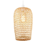 grass and rattan woven Lampshade pendant lamp