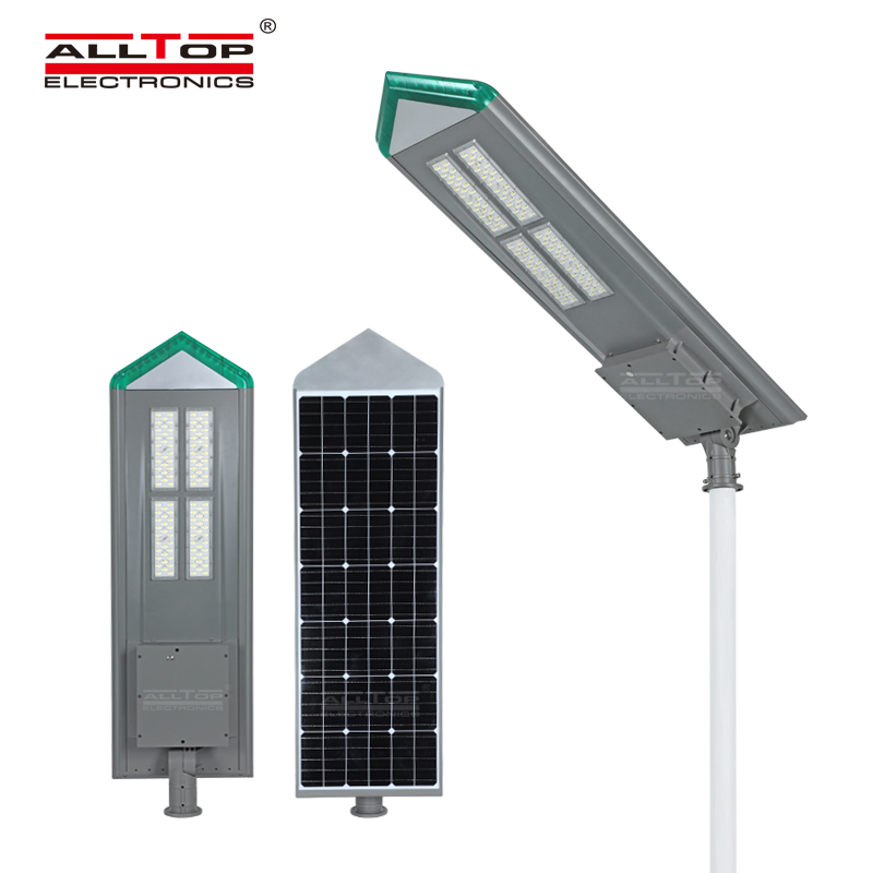 ALLTOP Best selling energy saving outdoor waterproof ip65 150w 180w all in one solar led street l