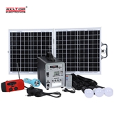 ALLTOP China Wholesale 40w Solar Panel Outdoor Fishing Home Camping Mobile Portable Solar System
