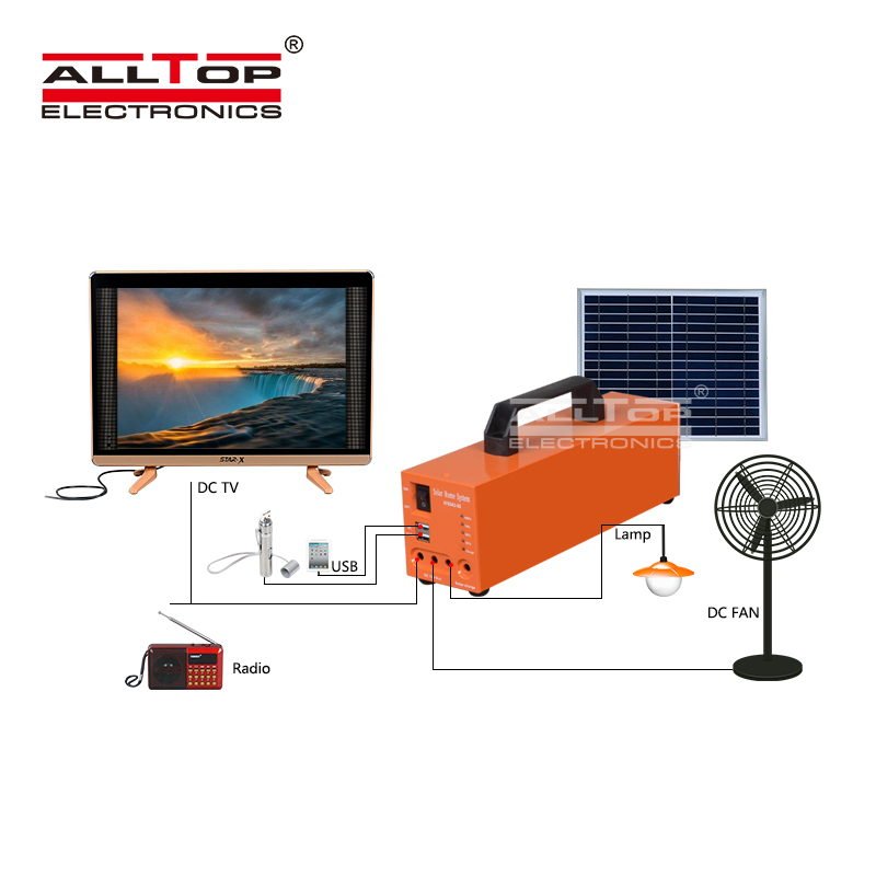 ALLTOP Best Products Solar Energy Powered 20w 30w 50w Solar Panels System Home Commercial