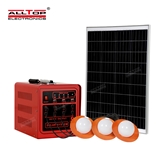 ALLTOP High Lumen 80w Outdoor Camping Fishing Home Mobile Portable Solar Power Energy System
