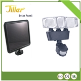 Amazons popular three-head 178 188LEDed light human body induction light garden light smart bluetoo