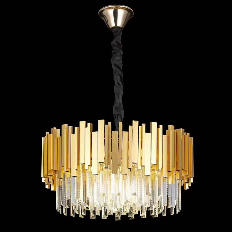 Modern pendant lamp K9 crystal chandelier light