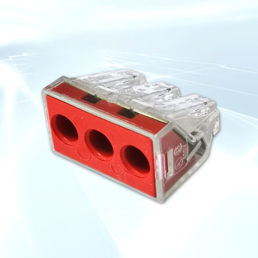400V 41A WAGO 773-173 3 Pin Push Wire Connector