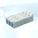 Screwless Spring type quick wire connector plastic electrical terminal block for LED lighting 928M-3