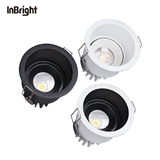 Commercial white led adjustable downlight ip65 waterproof 6w 7w 8w antiglare recessed downlight
