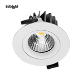 CE COB Indoor dimmable commercial adjustable trimless spotlight antiglare new design led downlight