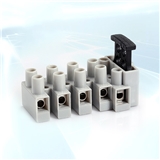 Supply European standard 5-position terminal block with fuse FT06-5