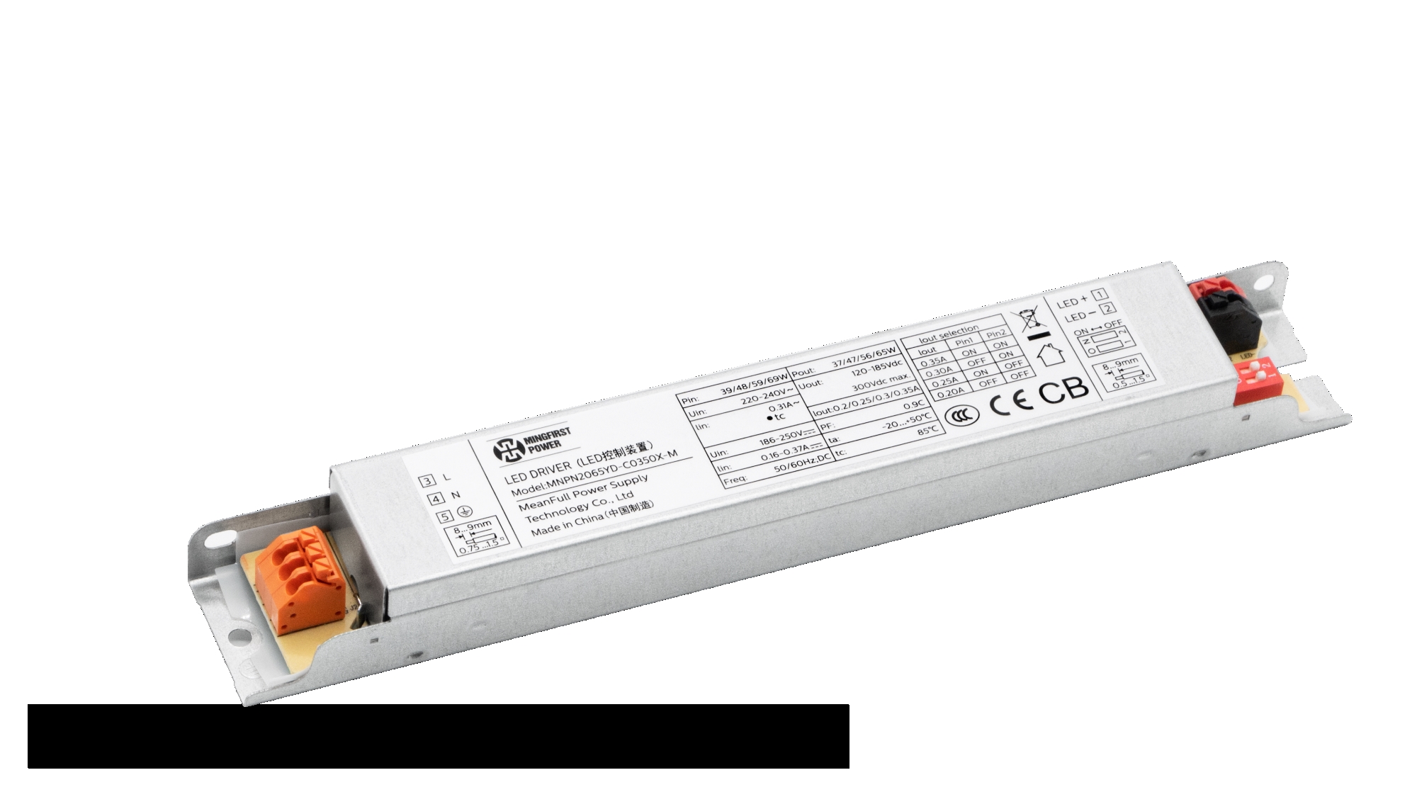 EU standard Linear Isolated LED driver series