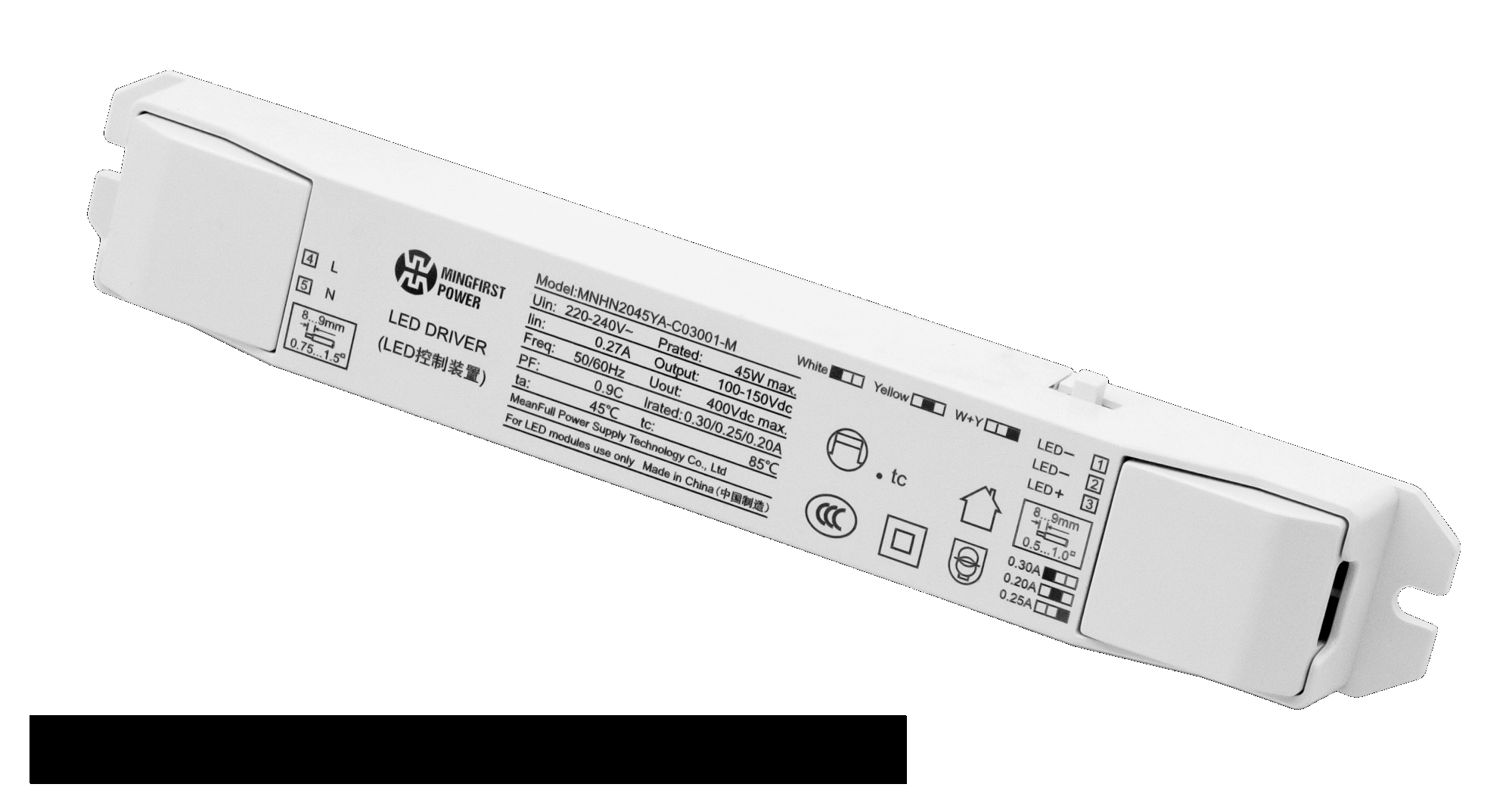 Non-isolated Adjustable CCT LED driver series