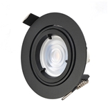 MR16 Frame Adjustable ceiling light Mr16 Recessed spotlight Round Aluminum OEM Customized