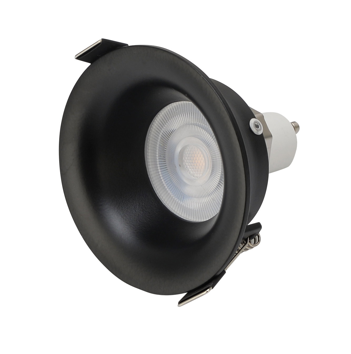 GU10 Led Spot Lamp Black white indoor Recessed Spotlight Frame MR16 downlight housing