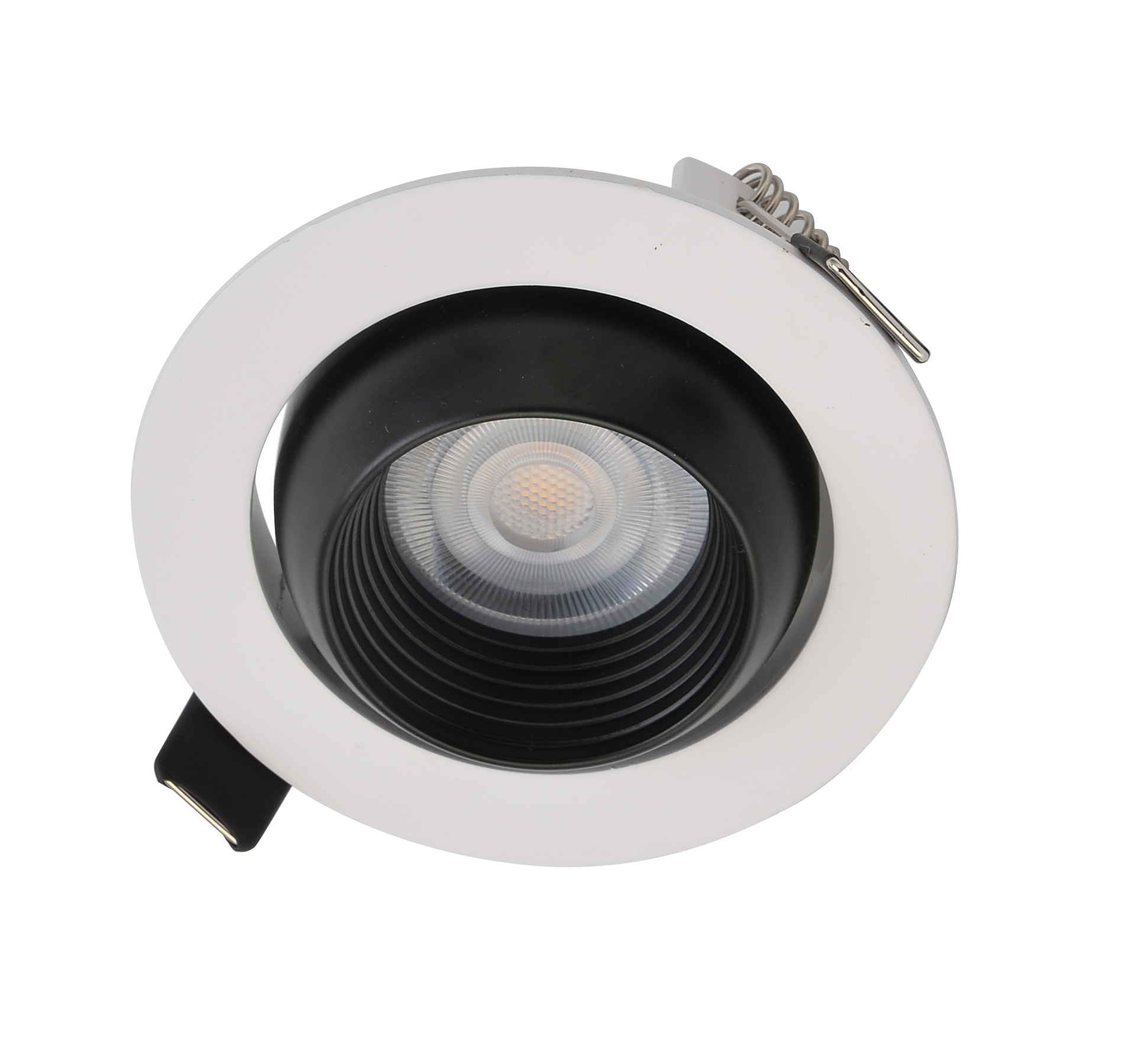 MR16 bracket spotlight face ring GU10 adjustable angle lamp cup bracket embedded ceiling lamp shell