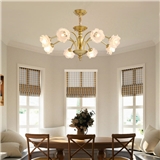 Contemporary luxury hanging big chandeliers lamp LED pendant lights