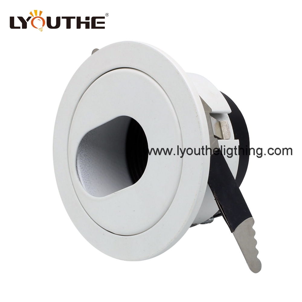 2023 hot sale Led round anti glare recesed down light for indoor