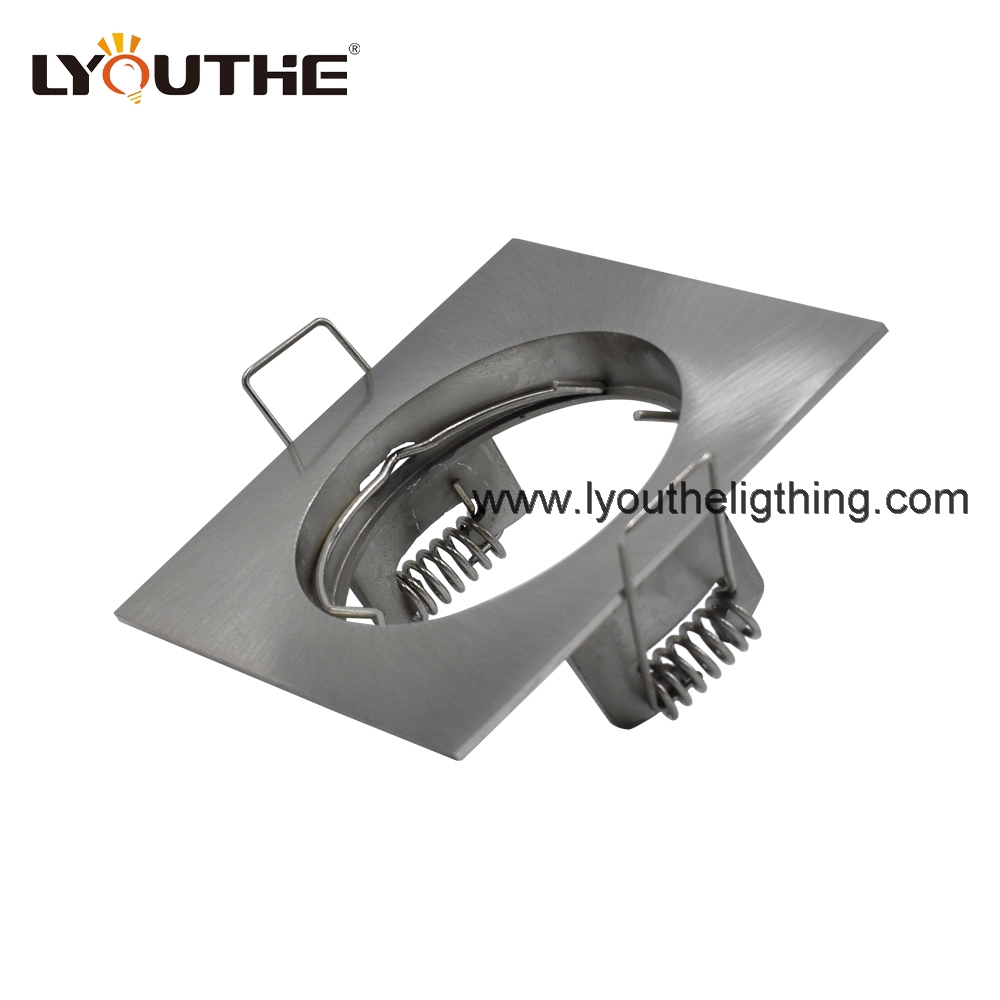 Aluminum lamp body square ceiling down lighting fixture covers Spot Lights Down Lights Shell