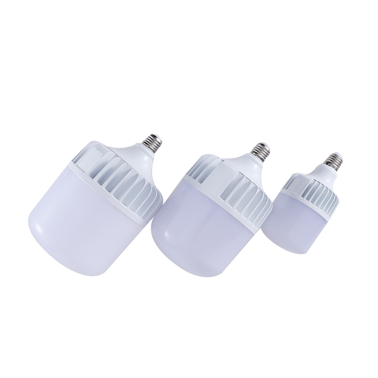 Factory wholesale high quality 170-265V E27 B22 20W 30W 40W 50W 60W LED Die-cast T bulbs