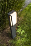 QUBO OUTDOOR LED POST 1 LIGHT DARK GREY 3000K