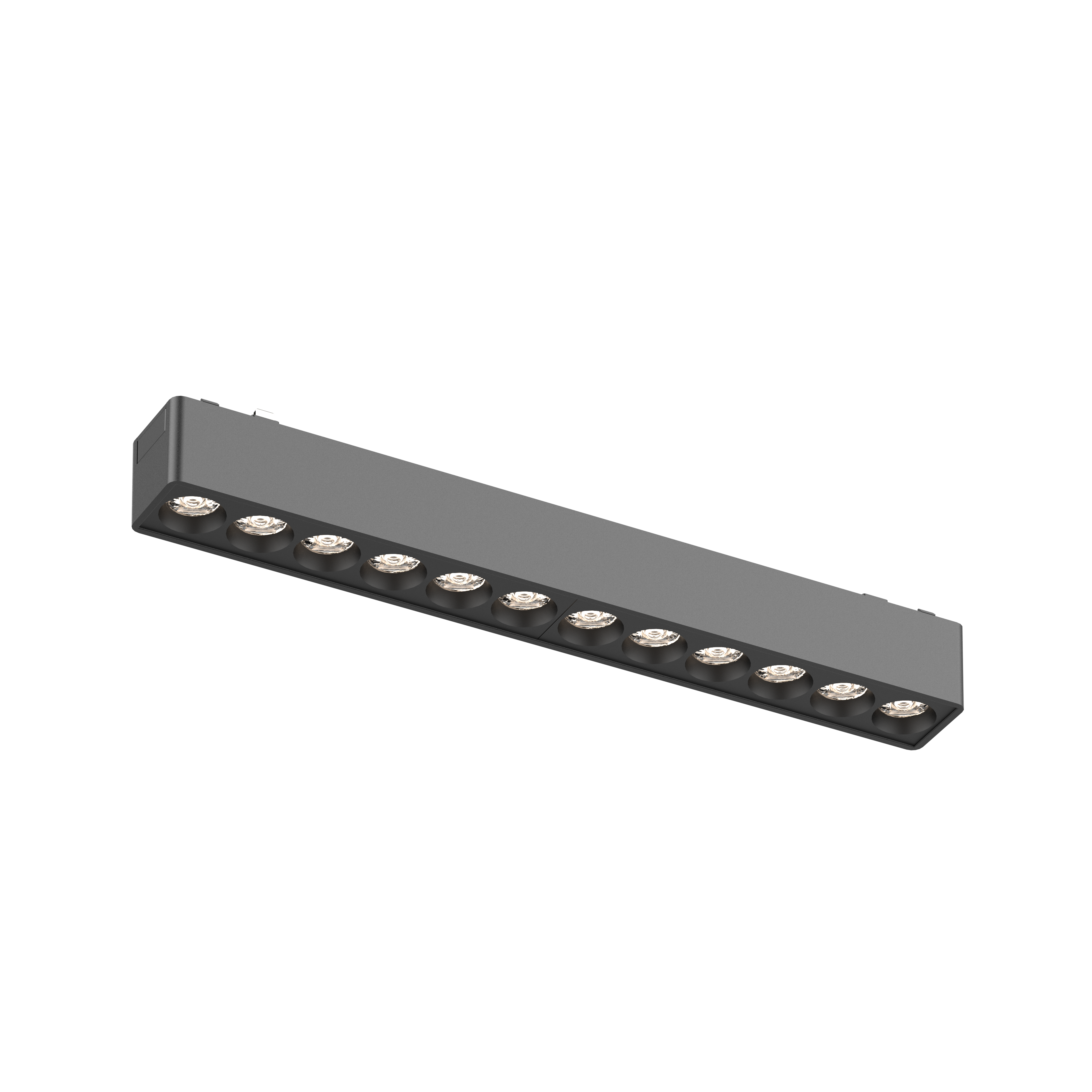 linear grill type 48v magnetic led track light