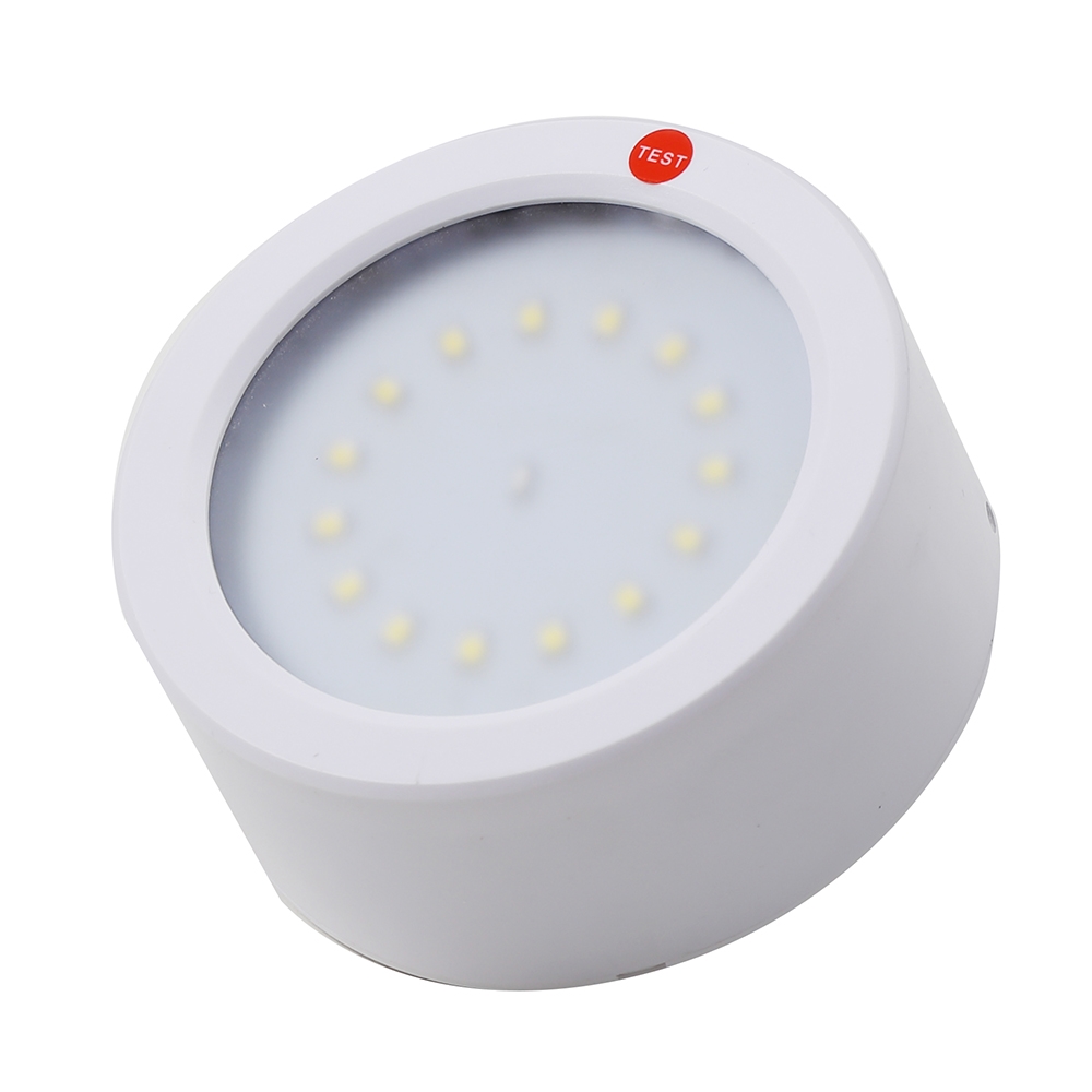 220V Round LED 3W Emergency Rechargeable LED Commercial Light