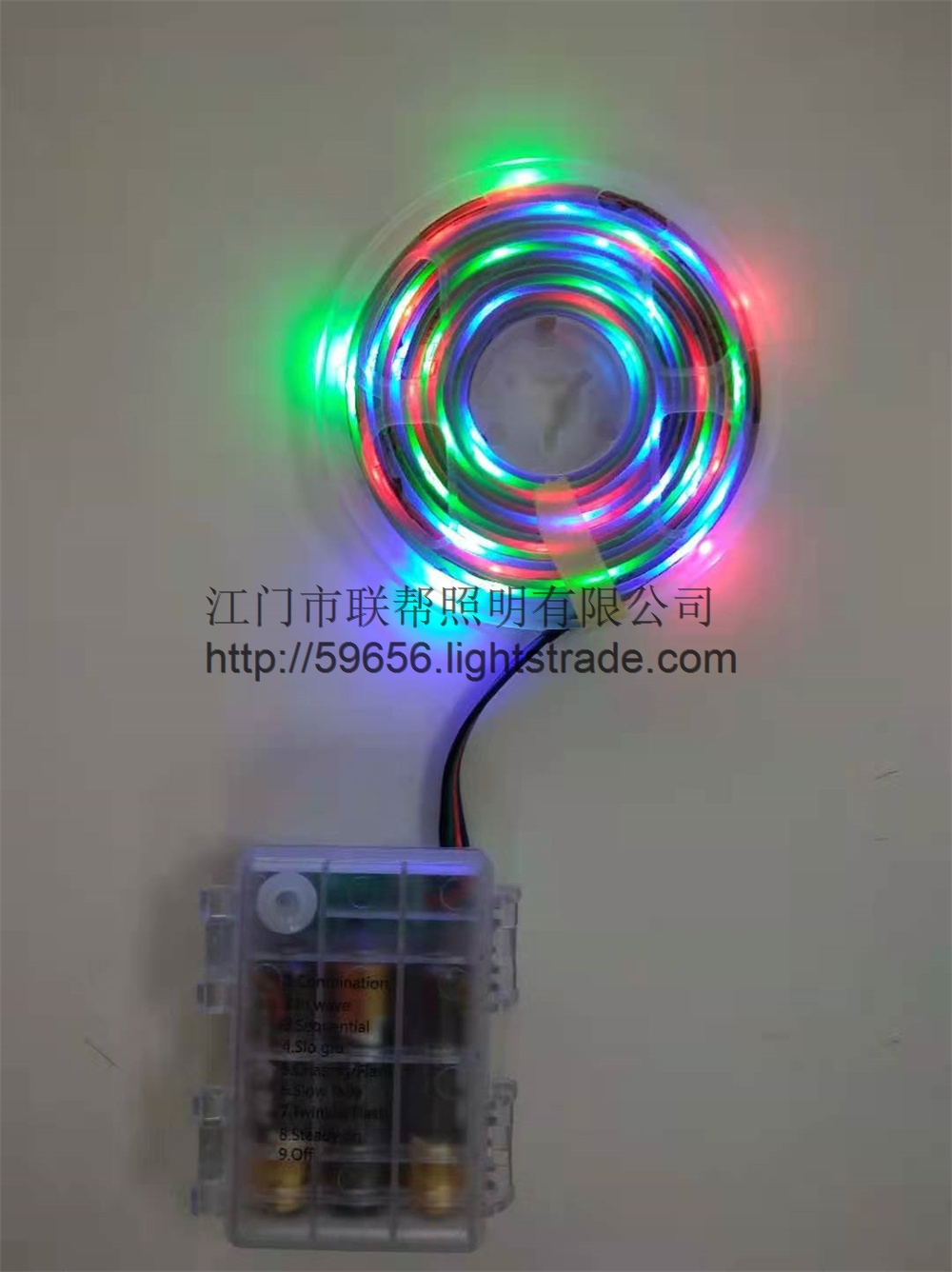 3AA Battery Waterproof LED Strip Lights Flexible RGB 5V Lighting Remote Controller Ribbon Lamp