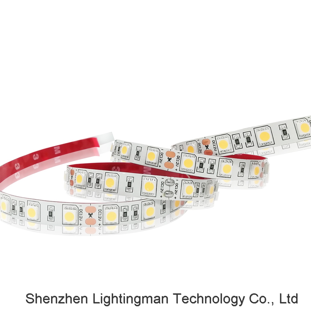 Flexible led strip llight 5050 60D decorative lighting