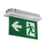 Small Size LED Emergency Rechargeable Light Double-side Exit Sign