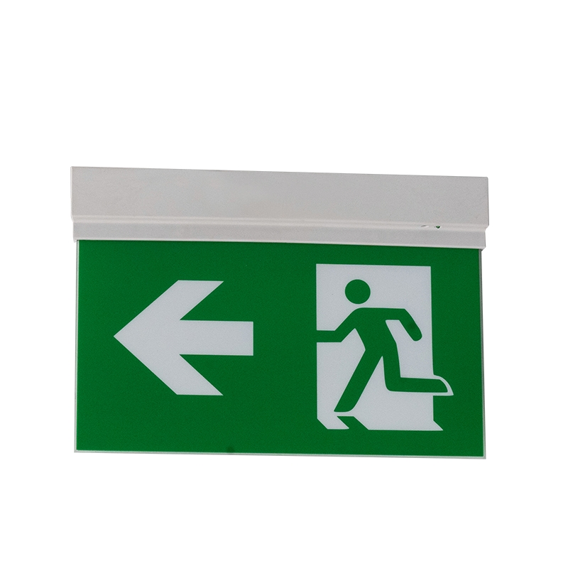 LED Hanging Exit Sign Ceiling Recessed Emergency Light