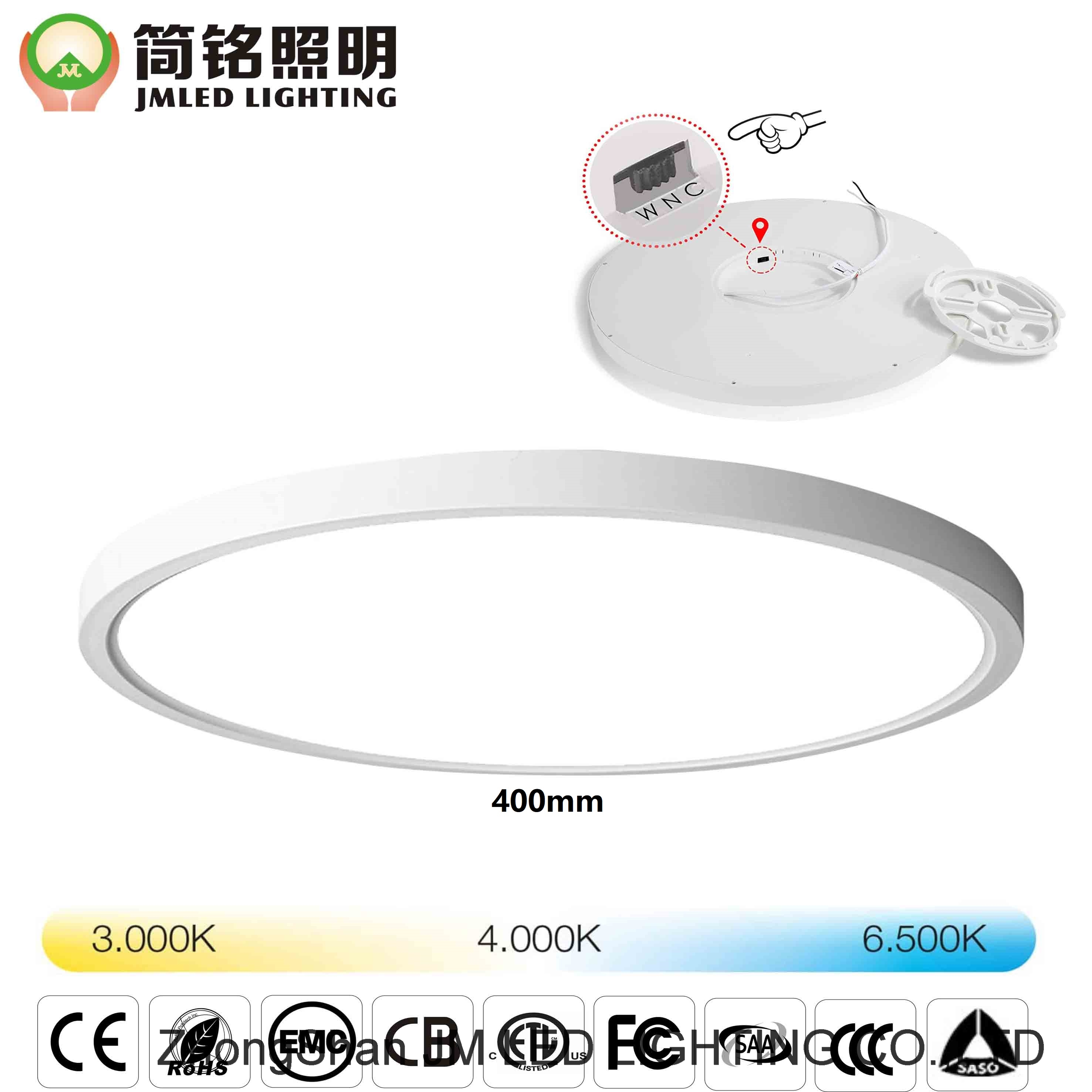 CCT LED ultra-thin ceiling lamp panel light side luminous eye protection lamp 36W