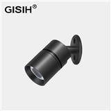 GISIH 1W Dimmable LED Mini Spotlight Jewelry Display Case Display Light Black Housing Surface Mount
