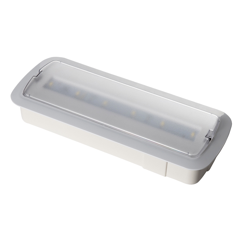 Wall Recessed LED 200LM Emergency Commerical Rechargeable Light