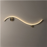 2023 Simple modern LED wall lights for home decoration S type wall lamps