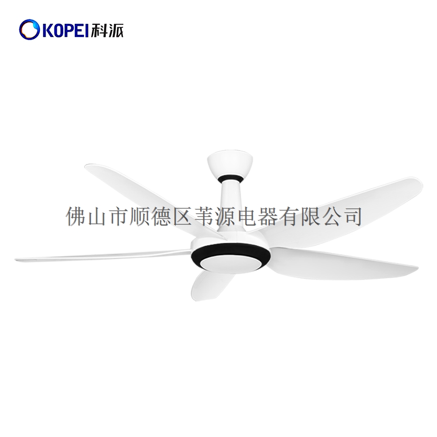 Best indoor ceiling fan light wide-angle 5 ABS blades DC fans with remote control and LED light